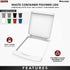 Rev-A-Shelf 50 Qt Under Sink Garbage Can Lid, Replacement Plastic Trash Bin Lid, Silver