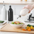 20 Oz vancasso Ceramic Olive Oil Dispenser Bottle, Bottle Dispenser with Spout and Funnel for Kitchen,Suitable for Oil
