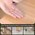 4'6' Area Floor Mat for Under High Chair, Transparent No Slip Waterproof Vinyl Area Rug for Home, Spill Resistant Hard