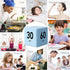 DQDEDIAN 15 20 30 60 Countdown Settings Cube Timer, Kids Timer with Gravity Sensor Flip Mins for ADHD, Time Management