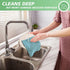 5 12Inchx12Inch 5 Pack SINLAND Microfiber Dish Cloth for Washing Dishes Rags Best Kitchen Washcloth Cleaning Cloths