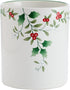Pfaltzgraff Winterberry Kitchen Utensil Crock Holder, 6 Inch, Multicolored Design for Kitchen Counter