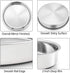 P&P CHEF 9½-inch Round Cake Pan, Stainless Steel Bakeware, Easy Release & Cleaning, Oven & Dishwasher Safe