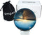 Professional 60mm Crystal Ball Lens with Stand and Silk Bag, Decorative Magic Ball Set (6cm/2.36 Inch)