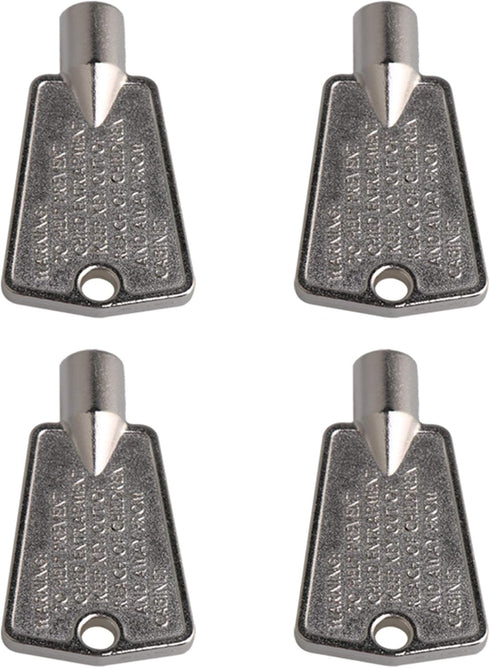 RDEXP Freezer Door Keys Set of 4, 1.77x0.98inch Replaces AP6012757 AP2940188 WP842177