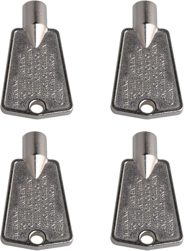RDEXP Freezer Door Keys Set of 4, 1.77x0.98inch Replaces AP6012757 AP2940188 WP842177