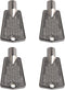 RDEXP Freezer Door Keys Set of 4, 1.77x0.98inch Replaces AP6012757 AP2940188 WP842177
