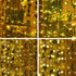 12 Pack 240 KASZOO Artificial Ivy Leaf Plants with LED Window Curtain String Lights, Fake Plants Vine Hanging Garland