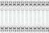 Boao 12 Pcs Adjustable Bed Sheet Clips Straps, Elastic Mattress Grippers Holder for Home, White, 14-28 Inch Length