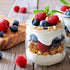 16oz 8 SHOWIN Overnight Oats Containers with Lids, Glass Jars with Lids pcs, Apricot, Wide Mouth Mason jars for Salad