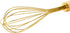 Bloomingville Gold Finish Whisk, 10.25" Standing Stainless Steel Wood Handle