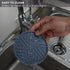 Angardy Homeware Set 6 Silicone Coasters for Drinks of & Gold Holder with Smart and Modern Groove Patterns - protecs