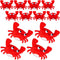 SYWHXY 12Pack Cute Plush Crab Lobster Doll Toy for Kids, Soft Mini Stuffed