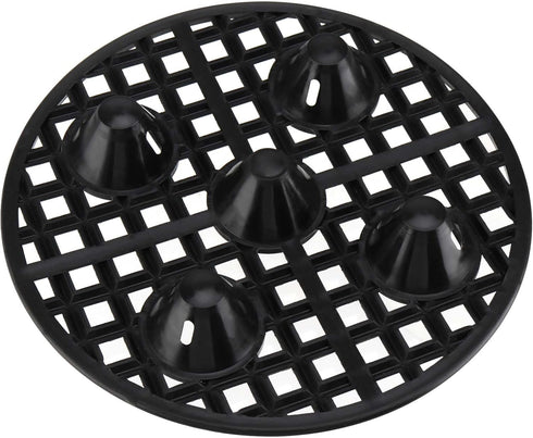 TAICHEUT 30 8 Inch PCS Plant Level Pot Elevator, Heavy Duty Round Plastic Saucer Riser Run off Tray Big Potted Stand