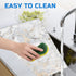 Tempered Glass Cutting Board with White Gold Marble for Kitchen, 16"x 12" Glass Chopping Board, Dishwasher Safe