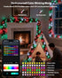 33ft Super RGB Color Changing Globe String Lights, Smart Fairy String Lights with APP Control, Mini Ball LED Twinkle