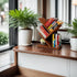 Bookshelf,3 Godferyxin Tree Bookshelf,Small Tier Wood Mini Book Shelf and Book Tree for Office, Home or School Desktop