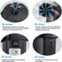 Air Pump for Air Mattress, Quick Fill Inflator Deflator for Inflatables, Perfect for Camping, Pool, Boat