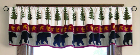 Carstens, Inc Tall Pine Valance for Home Decor