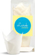 Tulip Baking Cupcake Liners, 100 Count Milk White Muffin Wrappers