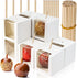 BadenBach 40 Pack Candy Apple Boxes with Hole and Sticks, 4" x