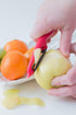 Cestari Kitchen Best Vegetable Peeler, Limited Edition Red Ceramic Veggie Peeler