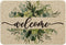 Artoid Mode Eucalyptus Floral Leaves Welcome Spring Doormat, Summer Decor Low-Profile Switch