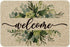 Artoid Mode Eucalyptus Floral Leaves Welcome Spring Doormat, Summer Decor Low-Profile Switch