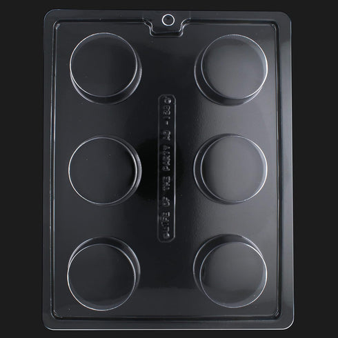 Life of the Party Plain Cookie Chocolate or Soap Mold with Molding Instructions Included
