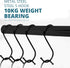 30 Pack Black S Hooks for Hanging, 3.5 Inch Heavy Duty Durable Metal Hooks for Hanging Jeans, Kitchen Utensils, Plants,