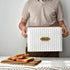 Countertop, EMAX HOME Extra Large Space Saving Farmhouse Bread Box With Wood Lid - Vertical Breadbox Bread Storage Bin