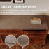 SMILEGIF 15.7''X31.5'') Sideboard Buffet Cabinet Cover, Super Absorbent Mat for Wood Buffet Table, Anti-Slip Top