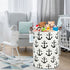 LANGYASHAN Laundry Basket Canvas Fabric Collapsible Organizer for Storage Bin Toy Bins Gift Baskets