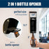 16oz 12 Oz. Mckay Metal Can Crusher, Heavy-Duty Wall-Mounted Smasher for Aluminum Seltzer, Soda, Beer Cans and Bottles