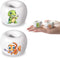 DQELFA 2PCS Ceramic Toothbrush Holder, Mini Sleek Toothbrush Holder Stand for Bathroom and