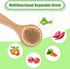 PEUTIER 7.87x3.15 Inch Vegetable Brush, Wood Potato Scrubber with Long Ergonomic Handle Fruit Scrub Brush Carrot Brush