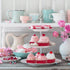 50Pcs Mini Heart Shaped Cake Pans with Lids, 100 ml Disposable Cupcake Cup, Mini Aluminum Foil Baking Cups, Red