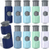 10 Pack Squeeze and Lock Bread Bag Clips, Bread Clips Resuable, Bag Clips for Food Storage, Sturdy Bread Cilp, Heavy Plastic, Handy Bag Cinch, Easy to Use with Bread Bag Closures, 5 Colors