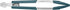 Rachael Ray Lil' Huggers Lazy Locking Cooking Tongs, Dishwasher Safe, 2-Piece Salad Serving Tools, Marine Blue