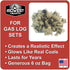 Midwest Hearth Rock Wool for Gas Log, 6 oz Bag