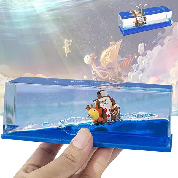 Unsinkable Boat in a Box, Cruise Ship Fluid Drift Bottle, Cruise Ship Toy, Model Decoration, Home Decoration Toys Gift