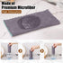 24 Pack (10" 10", Mordimy Kitchen Cloths Dish Towels x Grey & Green), Super Soft and Absorbent Dish Cloths, Coral