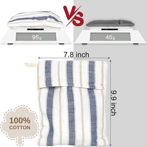 POKULAM 2 Pack Microwave Potato Bag, Reusable Baked Potato Pouch Bag, Reusable Microwave potato Cooker bag (M)