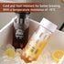 Bincoo Multi-Functional 650ML Cold Brew Coffee Maker with 300-Mesh Filter, Leak-Proof Plastic Cup for Coffee & Tea