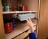 Joseph Joseph CupboardStore Under-Shelf Spice Rack Space-Saving Kitchen Organizer, Made from Recycled Plastic