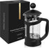 RAINBEAN Mini French Press Coffee Maker, 1 Cup, 12oz, Stainless Steel Filter, Maximum Flavor Brewer
