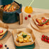 Air Fryer Paper Liners, 125PCS Non-stick Disposable Baking Paper for Roasting, Oil-proof, Food Grade Parchment
