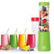 Euro Cuisine MM1R Personal Blender - Compact Red Smoothie Blender, Mini Cup for Shakes, Baby Food, Single Serve