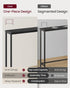 1 7.9 31.5 32 Inches, ULNT035BA01S VASAGLE Console Table, Entryway Table, One Piece Top, Easy Assembly, for Hallway