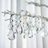 Pack 12 H&D of Clear Crystal Chandelier Lamp Lighting Drops Pendants Balls Prisms Hanging Glass Prisms Parts Suncatcher